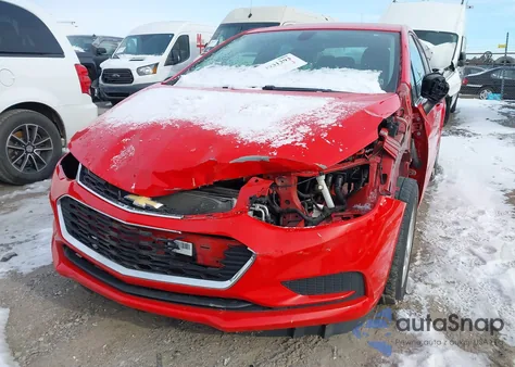 2017 Chevrolet Cruze Lt Auto из США, поврежденный, VIN 1G1BE5SM3H7238749